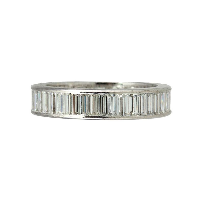 Baguette Diamond Eternity Band