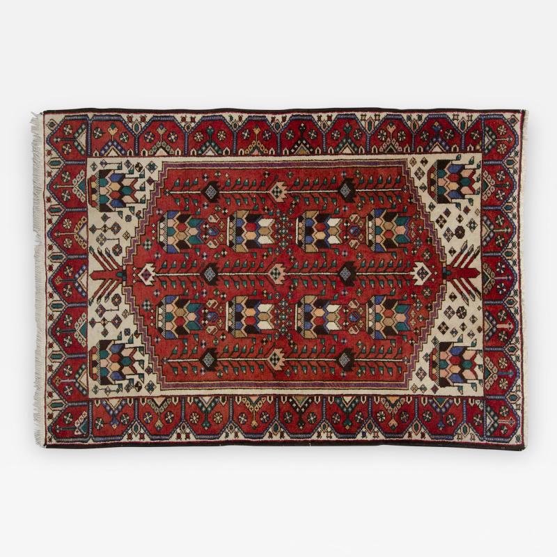 Bakh Tiar Persian Rug Circa 1950 