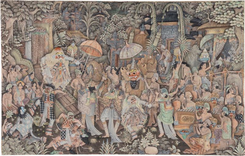 Balinese Painting 1980s