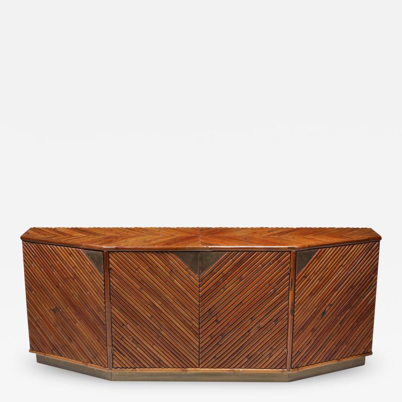Bamboo Credenza by Vivai del Sud 1970s