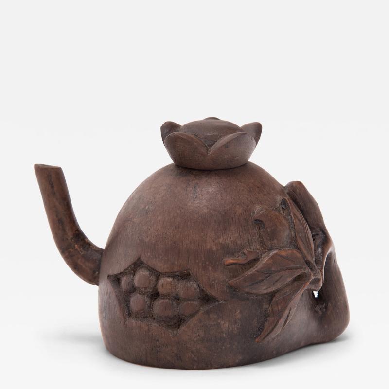 Bamboo Pomegranate Teapot