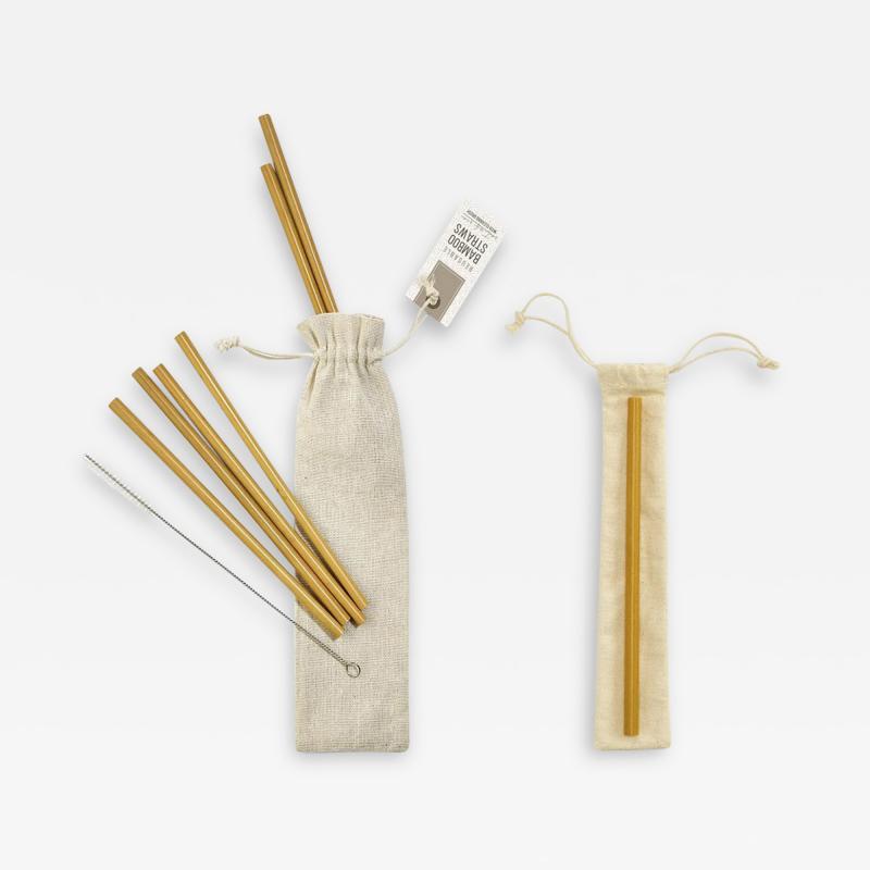 Bamboo Straw Set