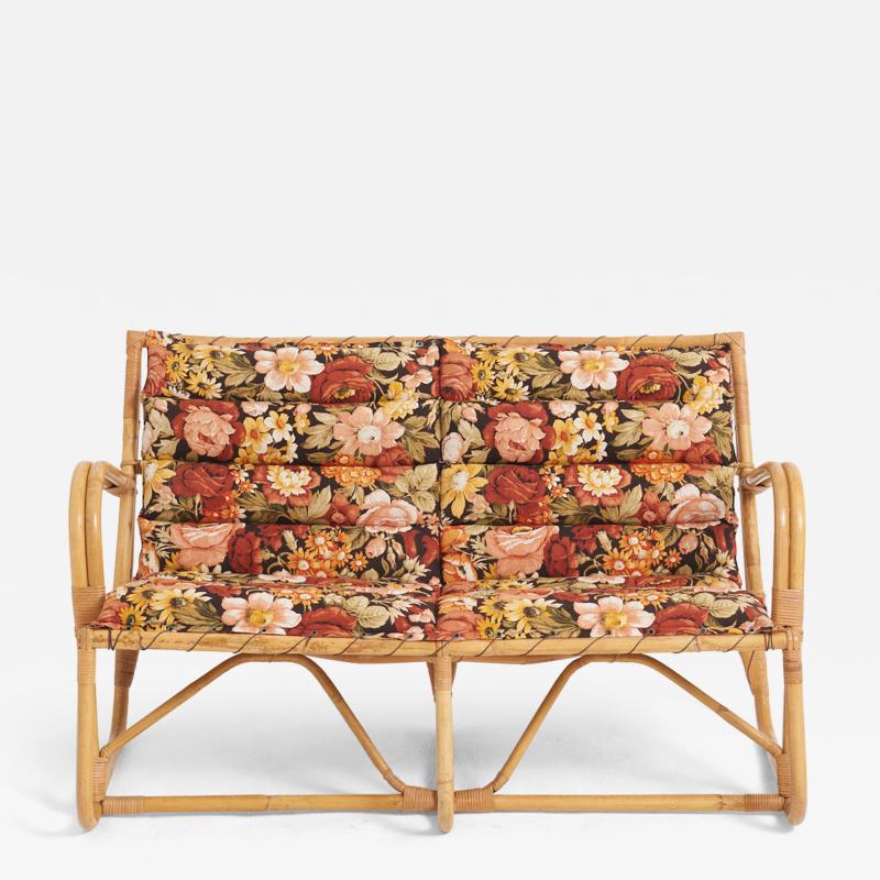 Bamboo and Rattan Sofa