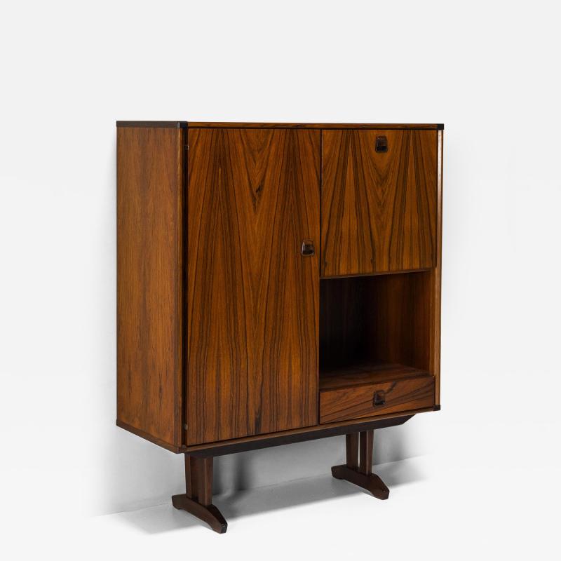 Bar Cabinet or Highboard in Rosewood by Topform The Netherlands 1960s