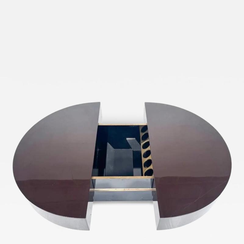 Bar Coffee Table by Jean Claude Mahey 1970s