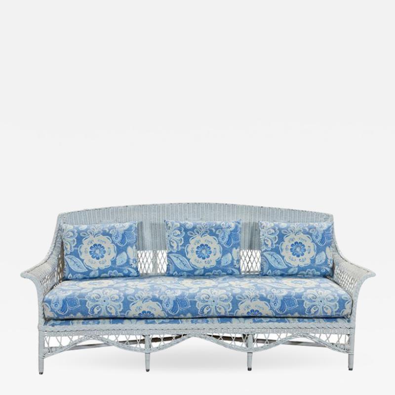 Bar Harbor Wicker Sofa