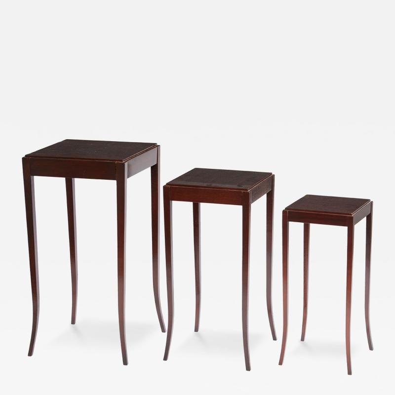Barbara Barry Set of Nesting Tables by Barbara Barry for Baker