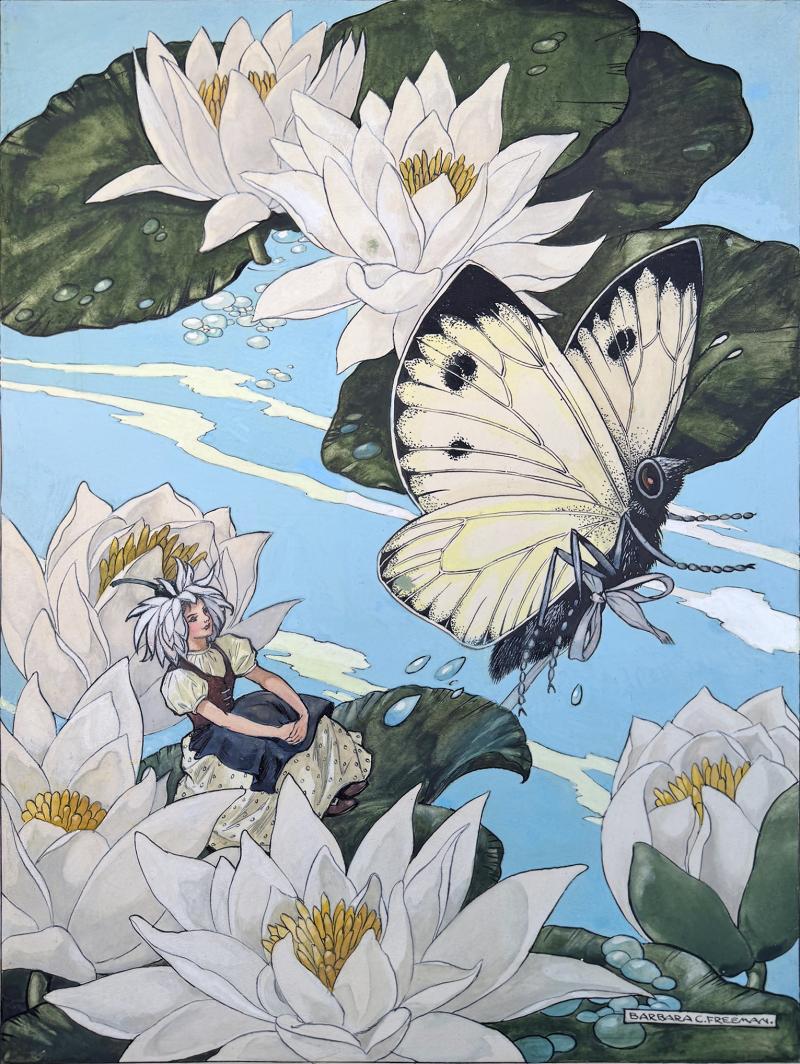 Barbara Freeman Thumbkin Childrens Nursery Rhyme Hans Christian Andersen