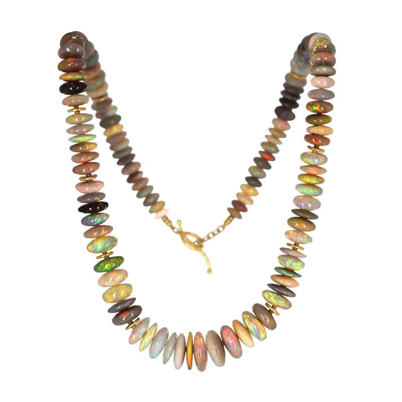 Barbara Heinrich 212 50 carat Australian Opal Yellow Gold Necklace Barbara Heinrich 2026