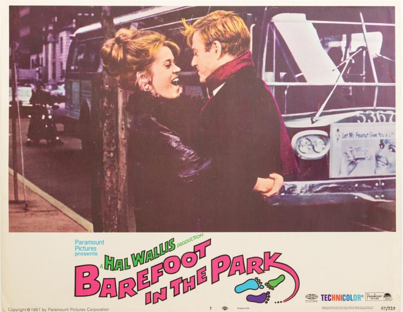 Barefoot in the Park 1967 Vintage Lobby Card 3