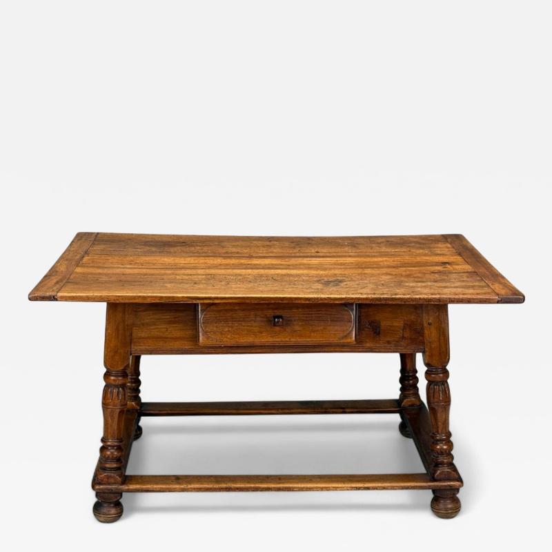Baroque Oak Console or Center Table France 18th C 