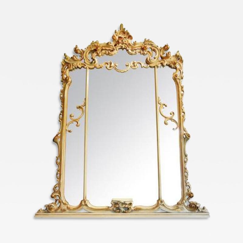 Baroque Style Mantel Mirror