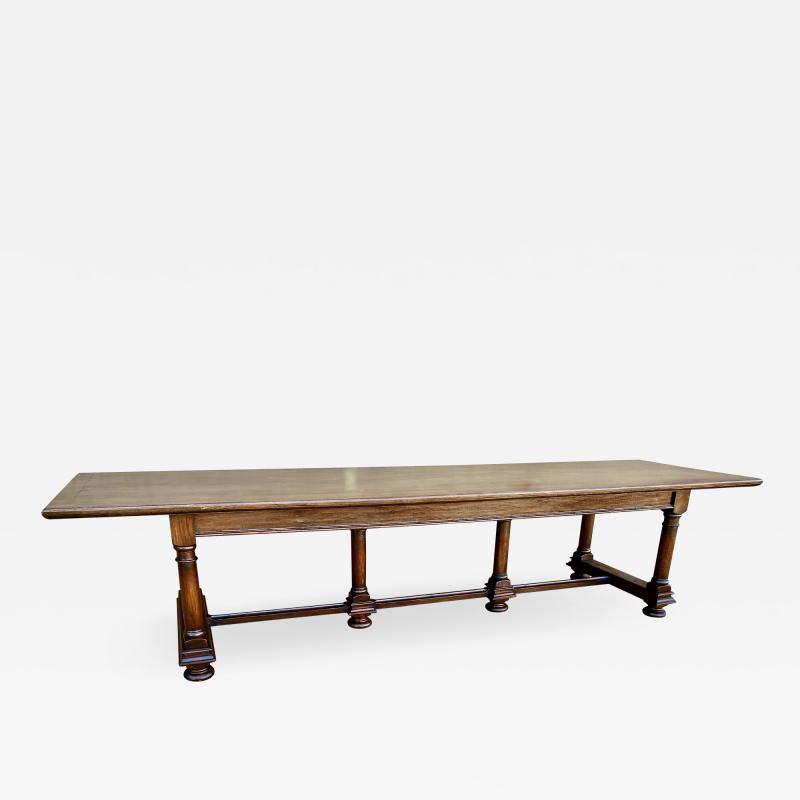 Baroque Style Refectory Table 20th Century