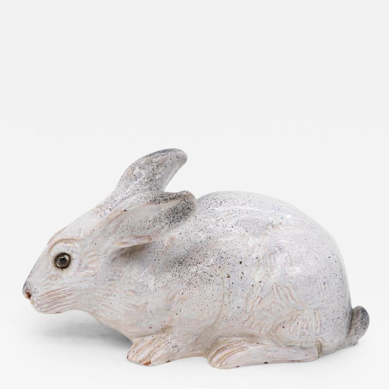Bavent Ceramic Hare or Rabbit Model French 1890s