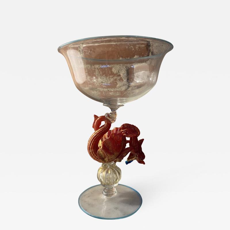 Beautiful Italian Murano Chalice 1970s