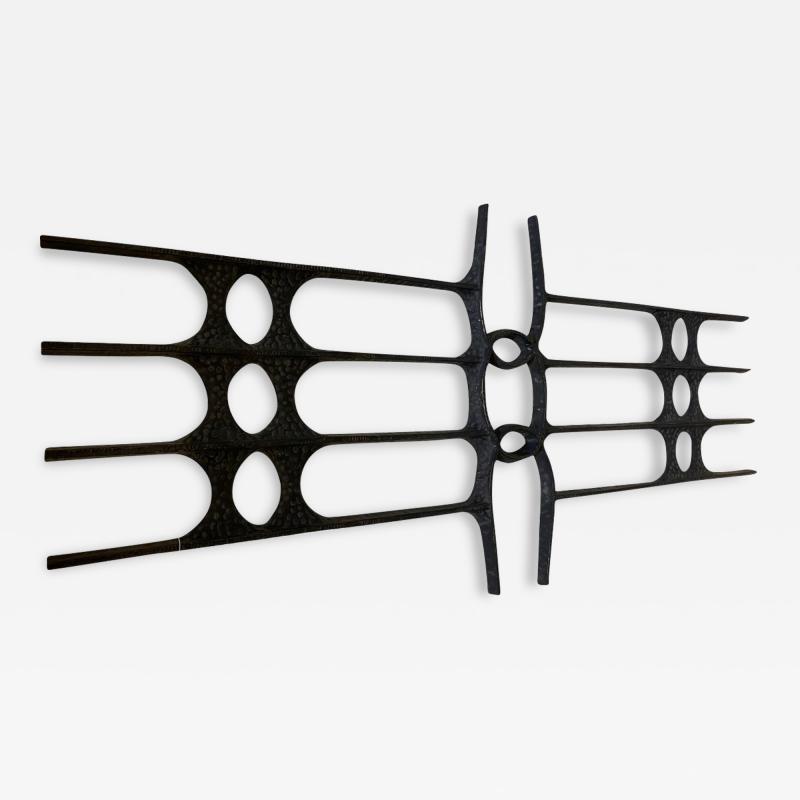 Belgian Mid Century Brutalist Wall Sculpture