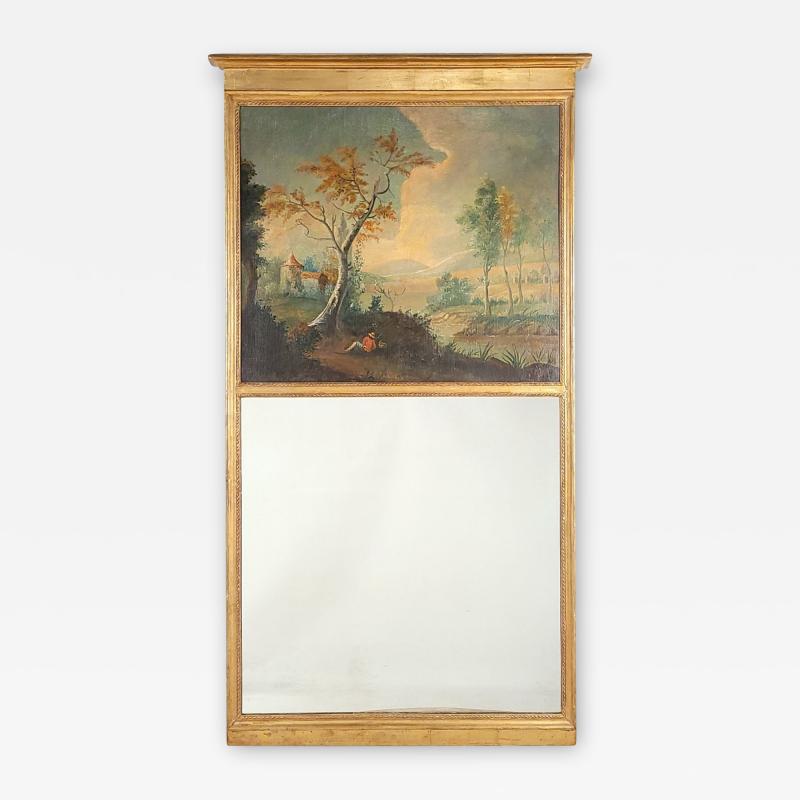 Belle poque Giltwood Mirror France circa 1900