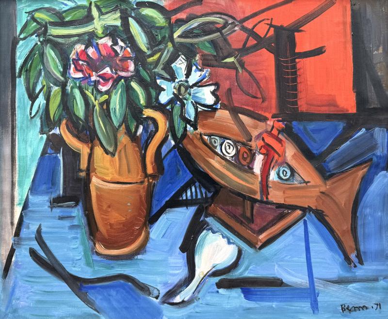 Ben Benn Still Life Wooden Fish 
