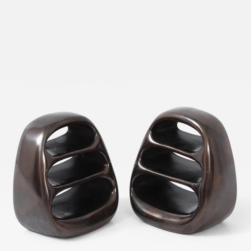 Ben Seibel Bronze Tail Light Bookends