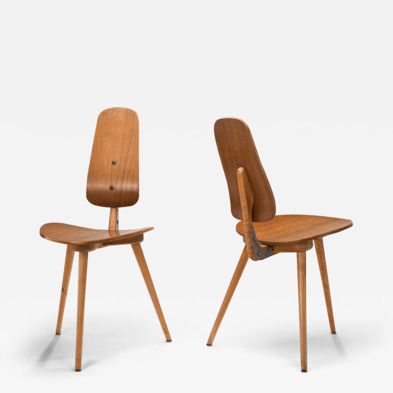 Bengt Ruda Pair of Grill Chairs by Bengt Ruda for Ikea Sweden 1958