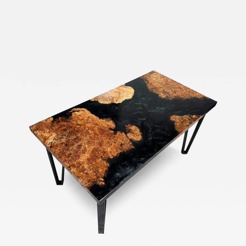 Benjamin McLaughlin Floating Burl side table