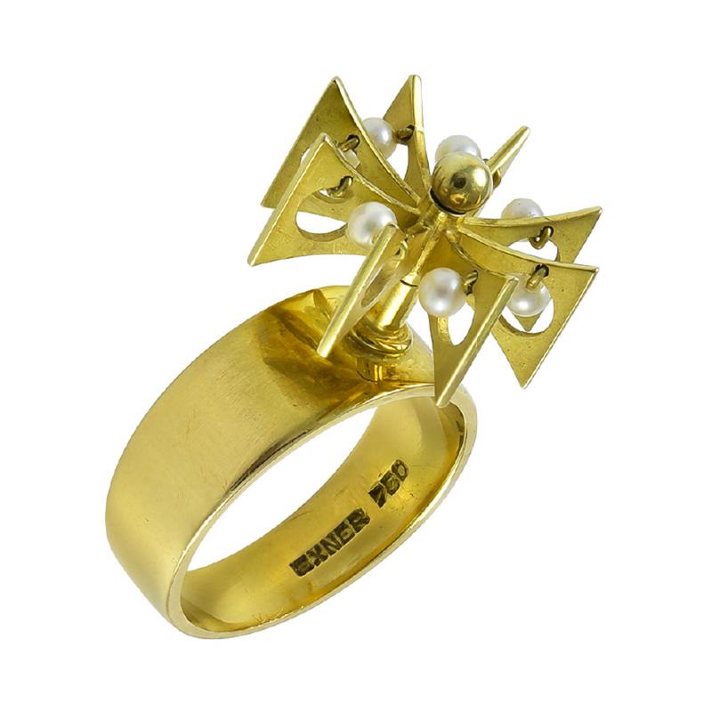 Bent Exner Bent Exner Danish Modern Ring