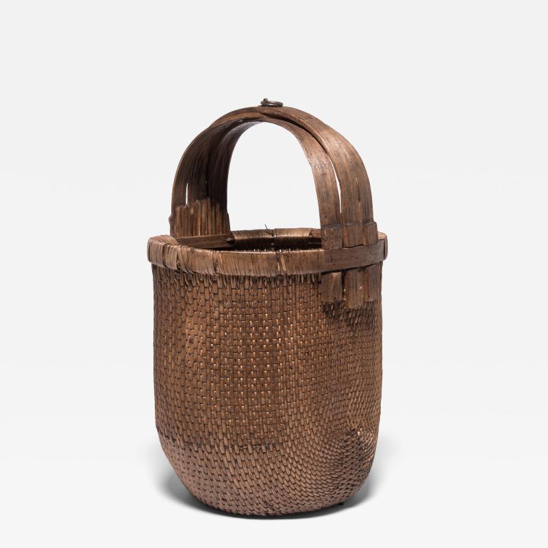 Bent Handle Fisherman s Basket