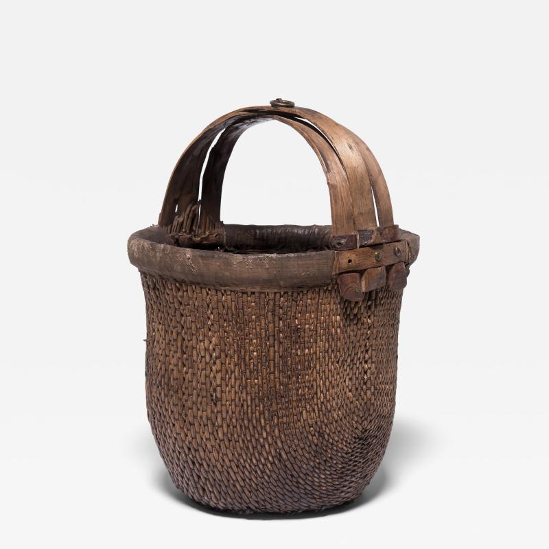 Bent Handle Fishermans Basket