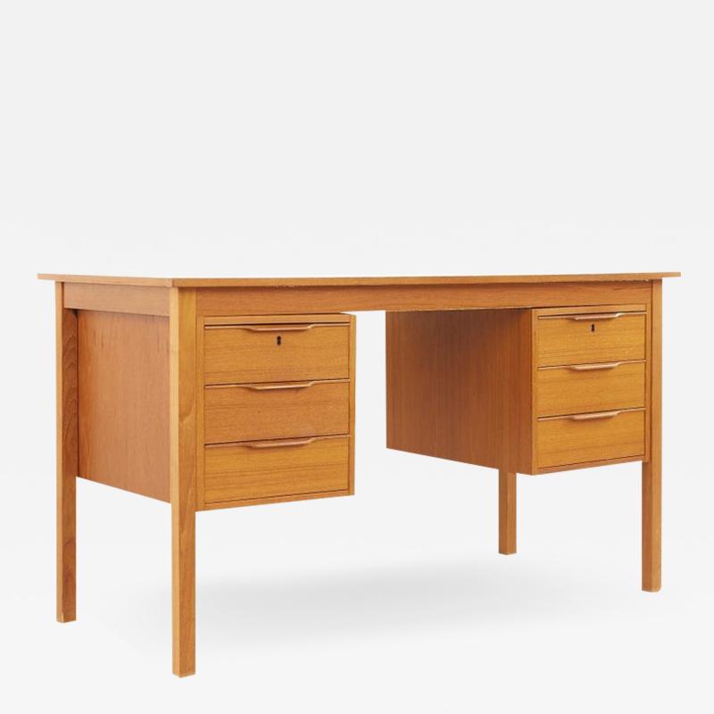Bent Silberg Mobler Mid Century Danish Teak Desk