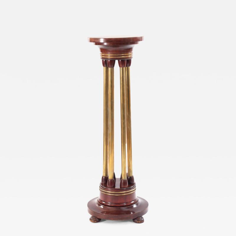 Bentwood Secessionist Brass Pedestals