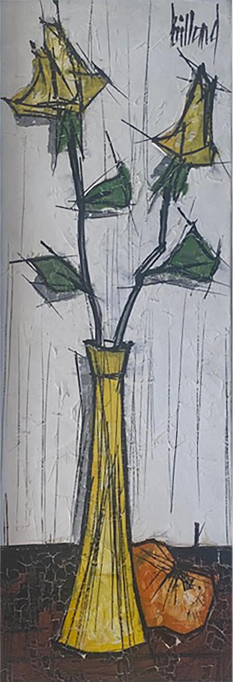 Bernard Buffet MODERNIST STILL LIFE IN THE MANNER OF BERNARD BUFFET