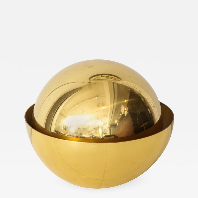 Bernard Figueroa Bespoke Sphere Brass Desk Lamp by Bernard Figueroa