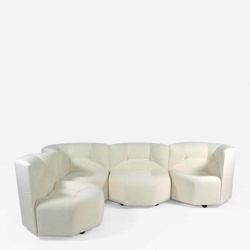 Bernard Govin Rare Octa Modular Sofa