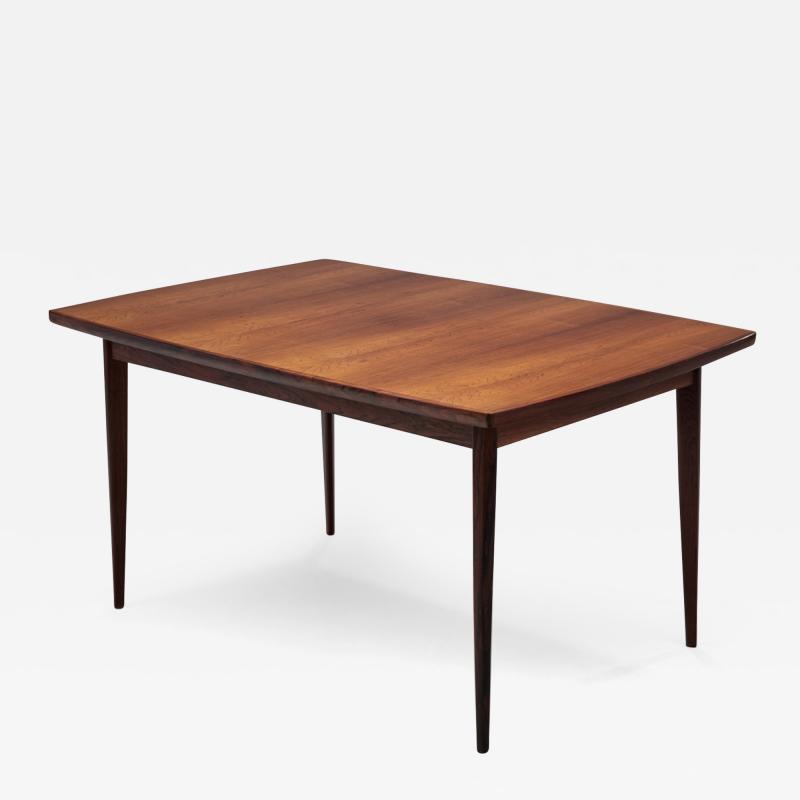 Bernhard Pedersen Son Exotic Wood Extendable Dining Table by Bernhard Pedersen S n Denmark 1960s