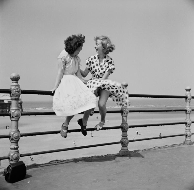 Bert Hardy Blackpool Railings