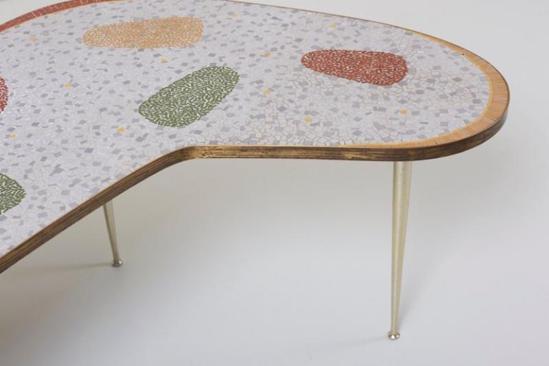 Berthold Muller - Vintage Boomerang Coffee Table by Berthold Müller