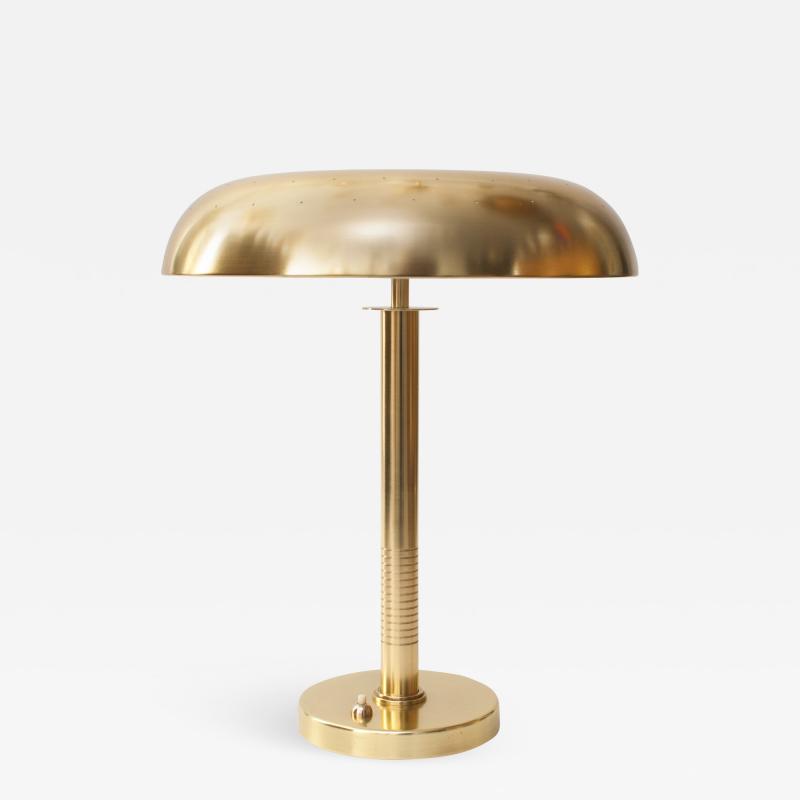 Bertil Brisborg Scandinavian Modern Brass Lamp by Bertil Brisborg