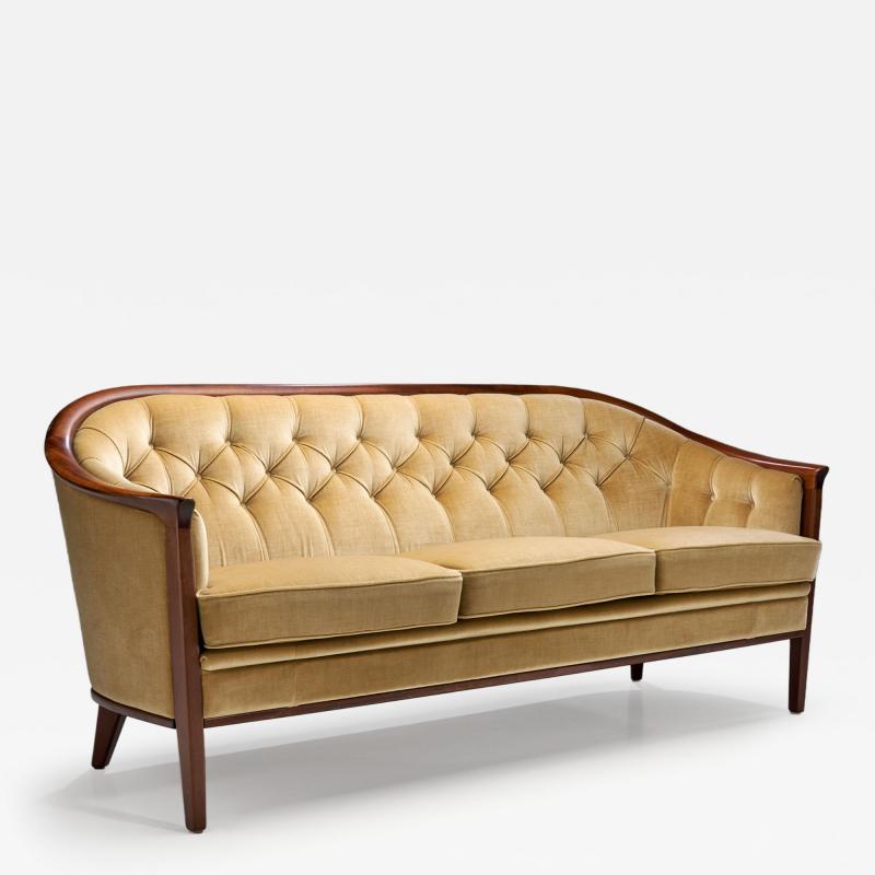 Bertil Fridhagen Bertil Fridhagen Aristokrat Sofa for Br derna Andersson Sweden 1960s