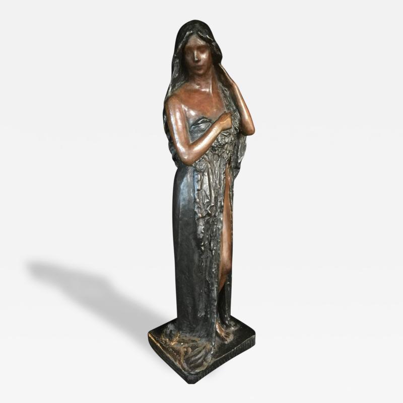 Bessie Onahotema Potter Vonnoh Bessie Potter Vonnoh Daphne Art Nouveau Statue Roman Bronze Works