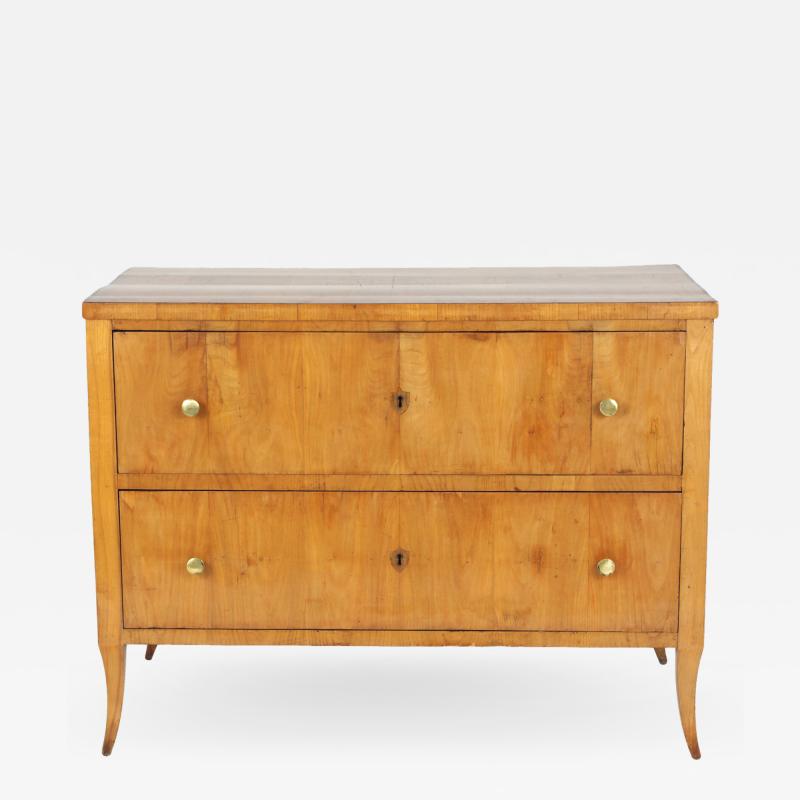 Biedermeier Cherry Chest of Drawers c 1810