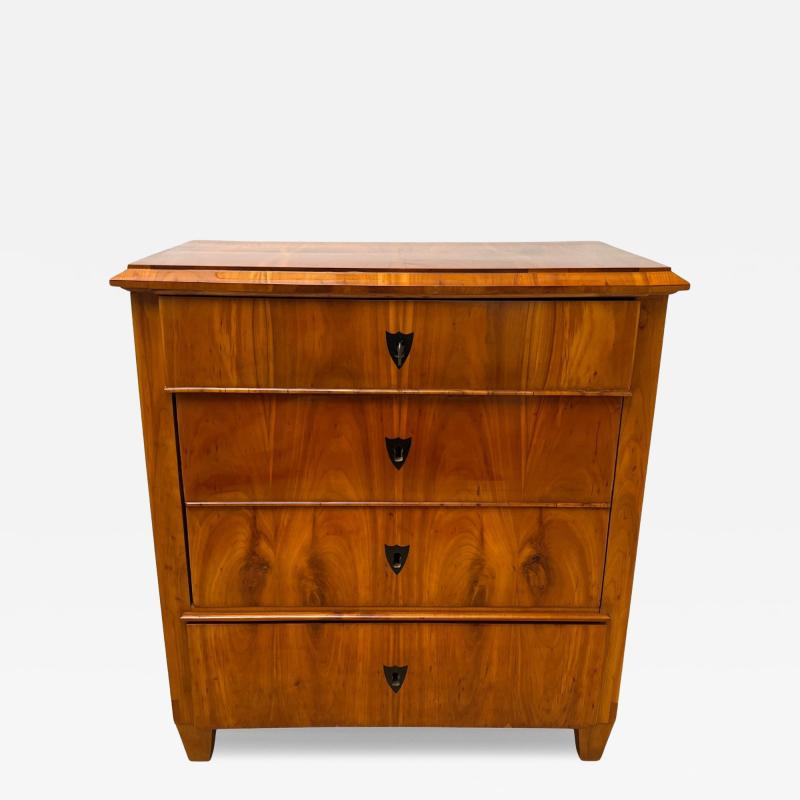 Biedermeier Commode Cherry Veneer Ebonized South Germany circa 1830