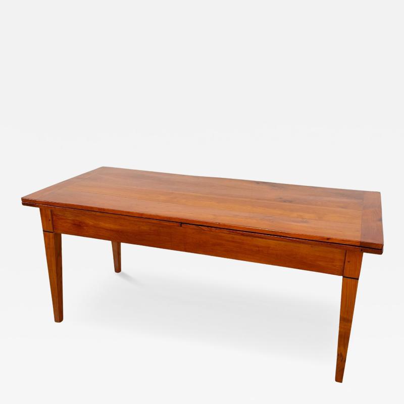 Biedermeier Expandable Table Cherry Wood Chestnut France circa 1820