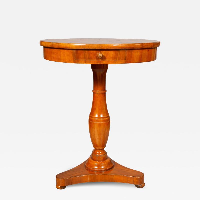 Biedermeier Fruitwood Table