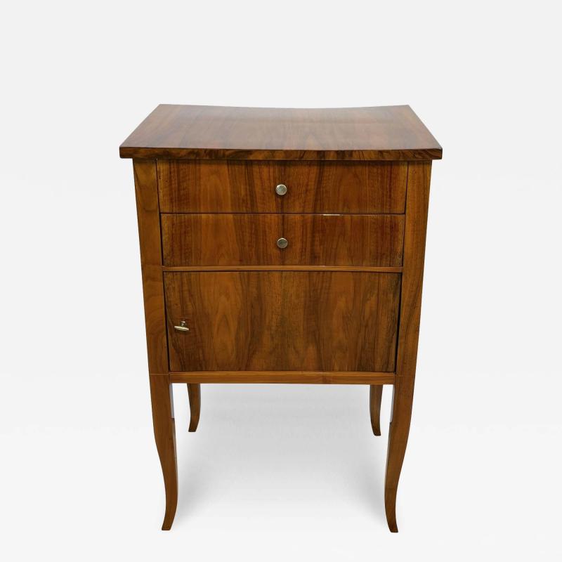 Biedermeier Nightstand Walnut Wood South Germany circa 1825