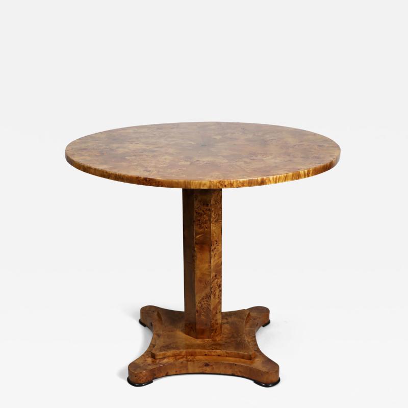 Biedermeier Pedestal Table Austria c 1830 