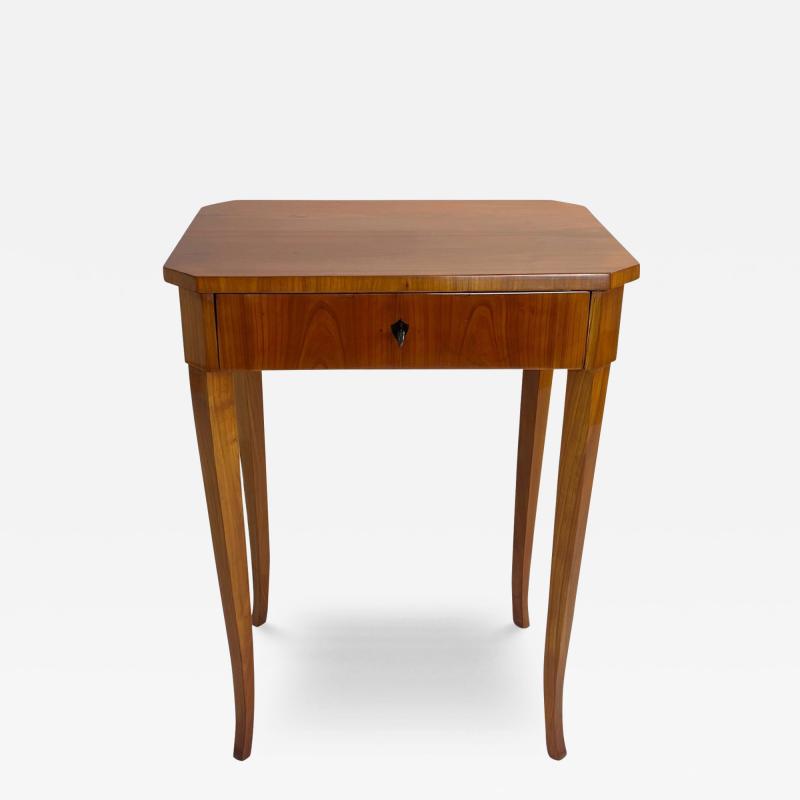 Biedermeier Side or Sewing Table Cherry Wood South Germany circa 1830