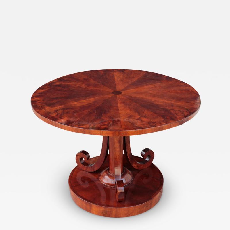 Biedermeier period center table