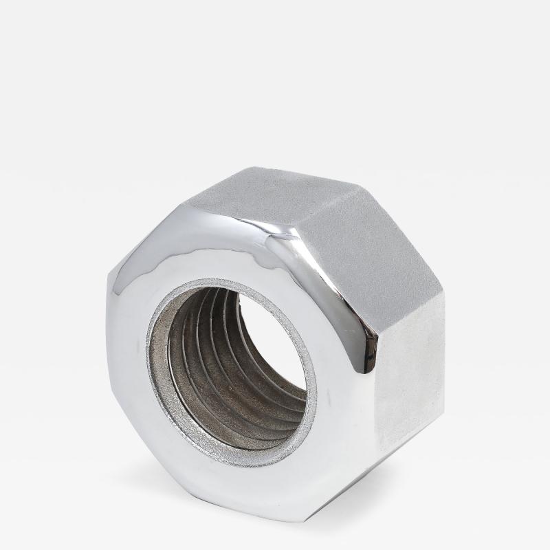 Bill Curry Bill Curry Design Line Threaded Nut Bookend California Modern 1960s