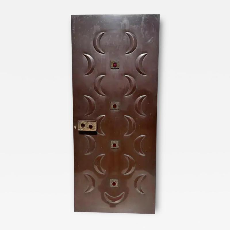 Billy Joe Mccarroll David Gillespe Mid Century Copper and Bronze Door Panel