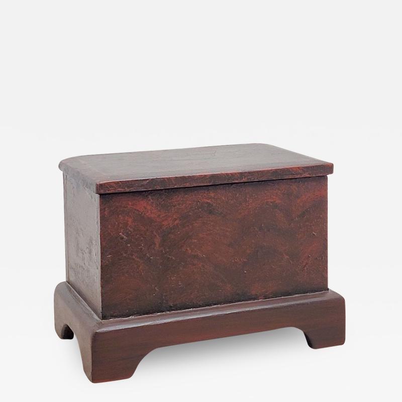 Birch Painted Small Storage Box